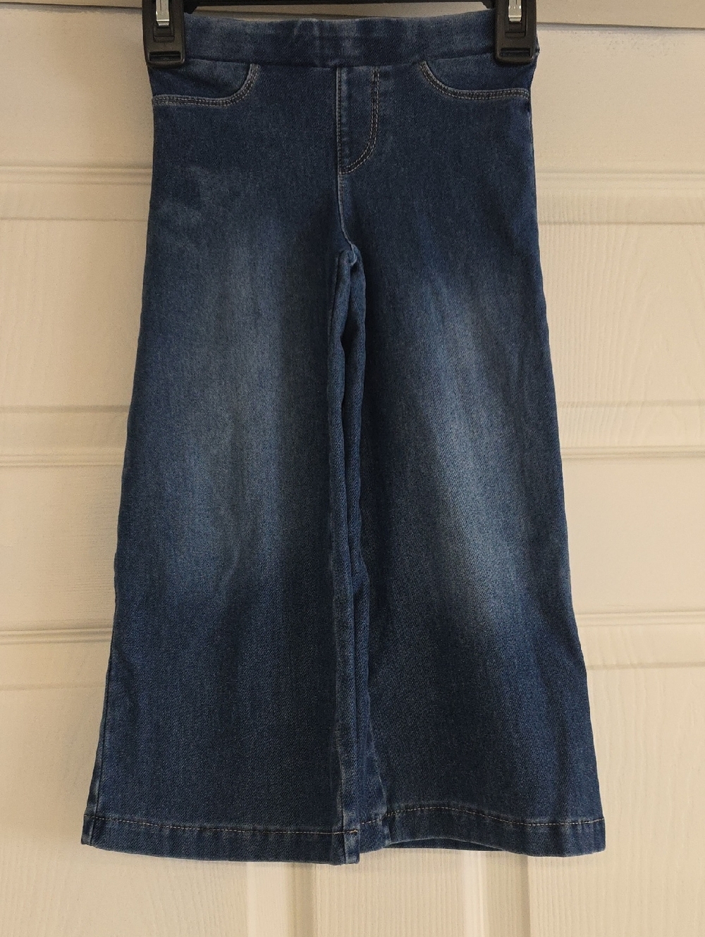H&M Girls Dark Blue Flare Jeans